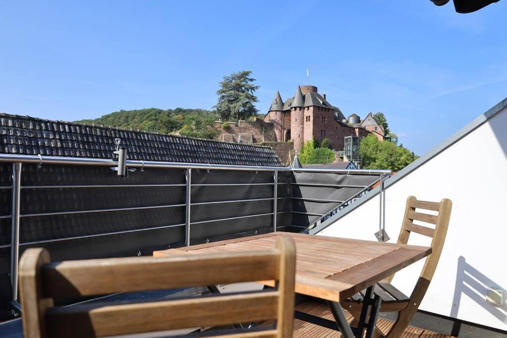 Ferienwohnung Heimbach Burgblick Exteriör bild